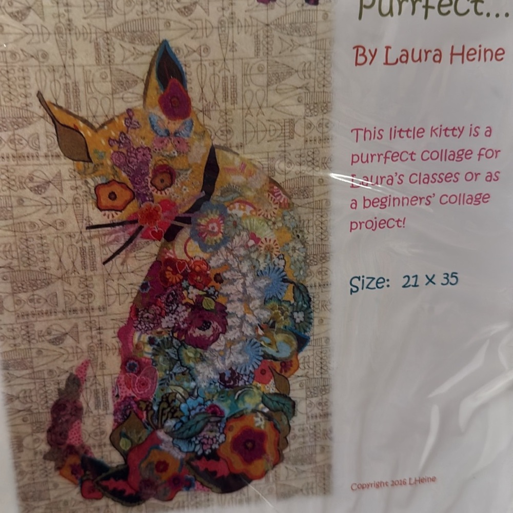 ❣️Laura Heine Pattern-Cat Collage pattern - Picture 2 of 5